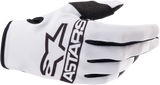 ALPINESTARS Radar Gloves - White - Large 3561822-20-L