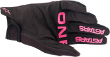 ALPINESTARS Radar Gloves - Black/Green/Pink - 2XL 3561822-1669-2X