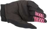 ALPINESTARS Women's Stella Full Bore Gloves - Black/Pink - Large 3583622-1390-L