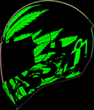 ICON Airform™ Helmet - Ritemind Glow™ - Green - Medium 0101-14080