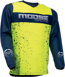 MOOSE RACING Qualifier Jersey - Hi-Vis/Navy - Medium 2910-6622