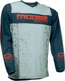 MOOSE RACING Qualifier Jersey - Gray/Orange - 3XL 2910-6658