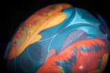 ICON Airframe Pro™ Helmet - Koi - Blue - Large 0101-14118