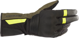 ALPINESTARS Denali Aerogel Drystar® Gloves - Black/Green/Yellow - Small 3526922-1685-S