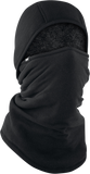 ZAN HEADGEAR SportFlex® Hi-Pile Balaclava - Black WBLH114