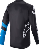 ALPINESTARS Racer V3 Long-Sleeve Jersey - Black/Bright Blue - Medium 1762822-1078-MD