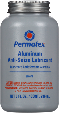 PERMATEX Anti-Seize with Brush Top - 8 U.S. fl oz. 80078
