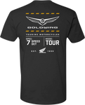 HONDA APPAREL Goldwing Tour T-Shirt - Black - Medium NP21S-M2464-M