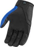 ICON Hooligan™ CE Gloves - Blue - Small 3301-4360