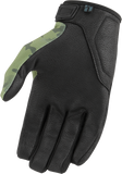 ICON Hooligan™ CE Gloves - Green Camo - 3XL 3301-4407