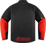 ICON Hooligan™ CE Jacket - Black/Orange - Medium 2820-5804