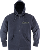 ICON Redoodle Hoodie - Heather Navy - 2XL 3050-6178