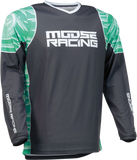 MOOSE RACING Qualifier Jersey - Teal/Gray - Small 2910-6958