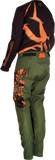 MOOSE RACING Youth Agroid Pants - Olive/Orange - 26 2903-2181