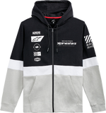 ALPINESTARS Position Zip Hoodie - Black/White - Large 1212-530221109L
