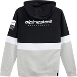 ALPINESTARS Position Zip Hoodie - Black/White - Large 1212-530221109L