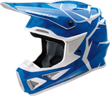 MOOSE RACING F.I. Helmet - Agroid Camo - MIPS? - Blue/White - Large 0110-7769