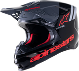 ALPINESTARS Supertech M8 Helmet - Radium 2 - MIPS? -  Gloss Black/Neon Red - XS 8301523-1397-XS