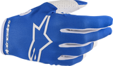 ALPINESTARS Youth Radar Gloves - Blue/White - Small 3541823-7262-S