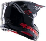 ALPINESTARS Supertech M8 Helmet - Radium 2 - MIPS? -  Gloss Black/Neon Red - XL 8301523-1397-XL