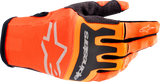 ALPINESTARS Techstar Gloves - Orange/Black - Large 3561023-411-L