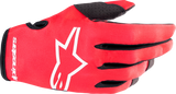 ALPINESTARS Radar Gloves - Red/White - Small 3561823-3120-S