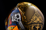 ICON Airform* Helmet - Suicide King - Gold - Large 0101-14730