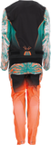 MOOSE RACING Youth Agroid Pants - Teal/Orange/Black - 28 2903-2260
