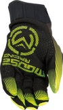 MOOSE RACING SX1* Gloves - Hi-Vis Yellow/Black - Medium 3330-7334