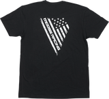 MOOSE RACING Salute T-Shirt - Black - XL 3030-22716