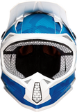 MOOSE RACING Youth F.I. Helmet - Agroid Camo - MIPS? - Blue/White - Small 0111-1532