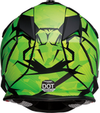 MOOSE RACING Youth F.I. Helmet - Agroid Camo - MIPS? - Yellow/Green - Medium 0111-1524