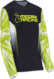 MOOSE RACING Youth Agroid Jersey - Hi-Vis/Black - XS 2912-2271