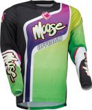 MOOSE RACING Sahara* Jersey - Purple/Green - 2XL 2910-7232