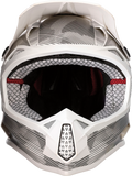 MOOSE RACING Youth F.I. Helmet - Agroid Camo - MIPS? - Gray/White - Large 0111-1531