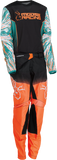 MOOSE RACING Youth Agroid Jersey - Teal/Orange/Black - Large 2912-2254