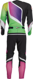 MOOSE RACING Sahara* Jersey - Purple/Green - Large 2910-7230