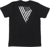 MOOSE RACING Youth Salute T-Shirt - Black - XL 3032-3693