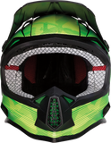 MOOSE RACING Youth F.I. Helmet - Agroid Camo - MIPS? - Yellow/Green - Large 0111-1525