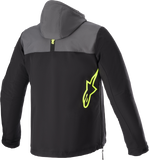 ALPINESTARS Sherpa Jacket - Black/Gray/Yellow - 3XL 4208123-9151-3X
