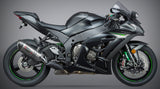 Street Alpha Slip On Exhaust Ss Ss Cf