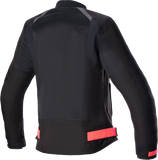 ALPINESTARS Stella Eloise Jacket - Black/Pink - Large 33184221839L