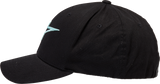 ALPINESTARS Ageless Curve Hat - Black/Light Aqua - L/XL 1017810101177LX