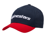 ALPINESTARS Linear Hat - Navy/Red - L/XL 1230810057030LX
