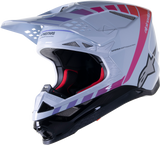 ALPINESTARS Supertech M10 Helmet - Daytona - MIPS - Haze Gray/Orange Fluo/Rhodamine - XL 8302423-9243-XL