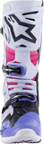 ALPINESTARS Limited Edition Daytona '23 Tech 10 Boots - Gray/Pink/Purple - US 11 2010020-9243-11