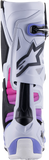 ALPINESTARS Limited Edition Daytona '23 Tech 10 Boots - Gray/Pink/Purple - US 9 2010020-9243-9