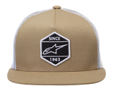ALPINESTARS Bolt Trucker Hat - Sand/White - One Size 1213810142320OS
