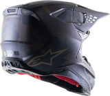 ALPINESTARS Supertech M10 Helmet - Squad - MIPS - Dark Brown/Gold - Large 8302823-839-LG
