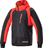 ALPINESTARS MSE Hybrid Hooded Jacket - Black/Red - Small 4201824-1463-S